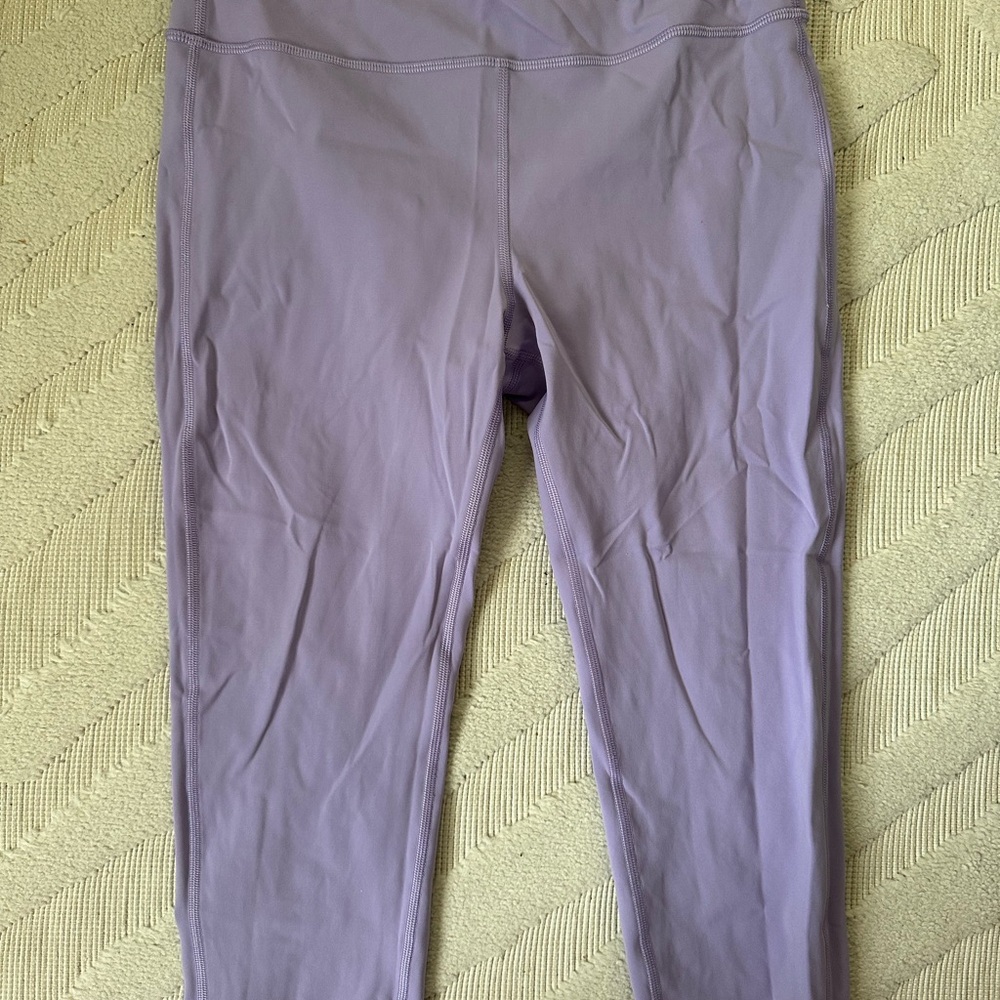 Peloton Purple and Teal Leggings